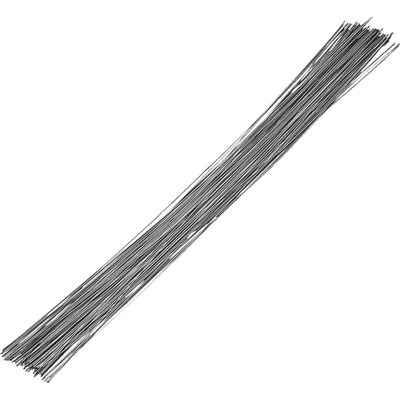 Aranžérsky drôt na drôtikovanie kvetov 0,8mm×30cm 50ks - antracitový
