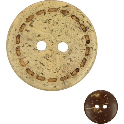 Ideal kokosový gombík okrúhly 20 mm 10 kusov