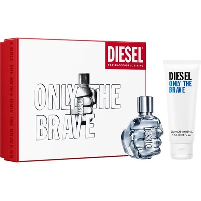 Diesel Only The Brave EDT 50 ml + sprchový gel 75 ml dárková sada
