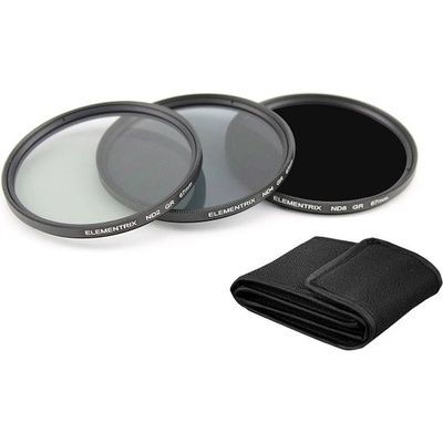 Elementrix ND8, ND4, ND2 set filtrů 62 mm