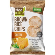 Rice Up Bezlepkový ryžový chips so syrovou príchuťou 60 g