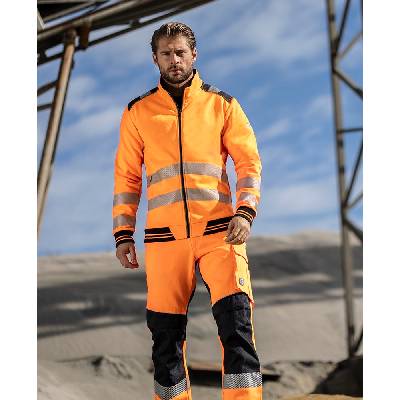 Ardon SIGNAL reflexná mikina H5967 oranžovo-čierna