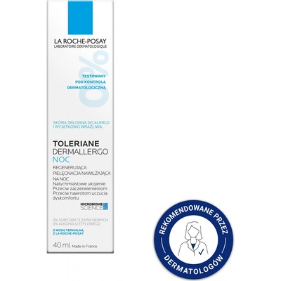 La Roche Posay Toleriane Dermallergo Noční krém 40 ml