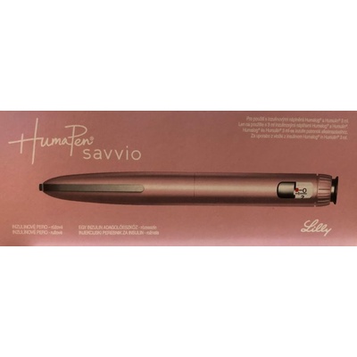 HumaPen Savvio inzulínové pero aplikátor inzulínu pre 3 ml
