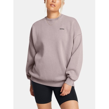 Under Armour UA Icon HWT Flc OS Crew-GRY Суитшърт за жени Under Armour | Siv | ЖЕНИ | XS
