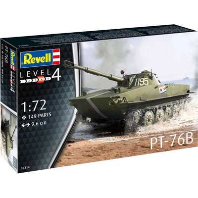 Revell Plastic ModelKit tank 03314 PT-76B 1:72