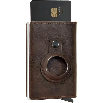 MINI WALLET Izmael PA 25616 Tm.Hnědá KP25616