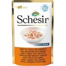 Schesir Cat Adult Tuna & Chicken & Shrimp in Jelly 50 g