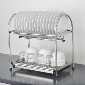 InterCeramic Поставка за сушене icka 225b - двойна, неръждаема стомана, гланц (h1) (icka 225b)