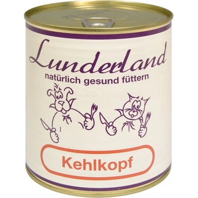 Lunderland pro psy a kočky Hovězí hrtan 800 g