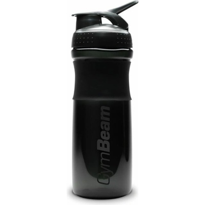 Šejkr Sportmixer All-Black 760 ml - GymBeam Barva: černá
