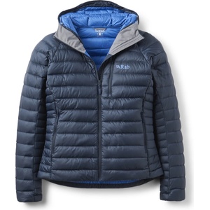 Rab Дамско пухено яке Rab Women's Microlight Alpine Hoody Down jacket - Galaxy Blue - размер 38 (EU) (104-6841-0412)