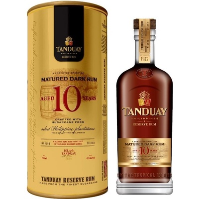 Tanduay 10YO 42% 0,7 l (tuba)