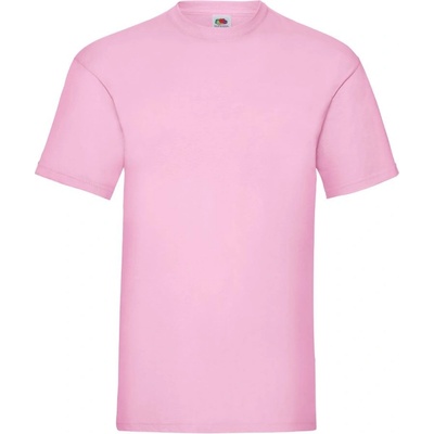 Fruit of the Loom pánské tričko Valueweight T light pink