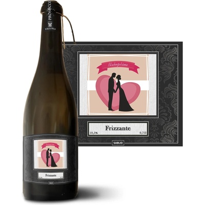 Sablio Blahoželáme Prosecco biele suché šumivé víno 10,5 % 0,75 l (holá fľaša)