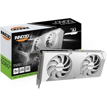 Inno3D GeForce RTX 5060 Ti TWIN X2 OC WHITE 16GB GDDR7 128bit (N506T2-16D7X-191073W)