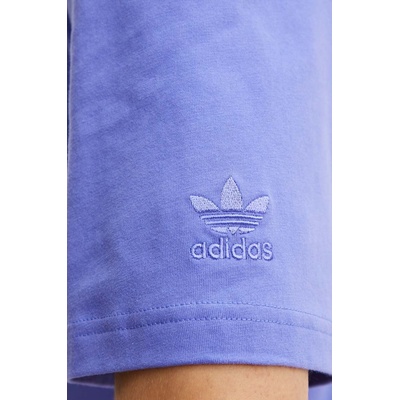 adidas Originals Памучна тениска adidas Originals в лилаво с принт IZ2584 (IZ2584)