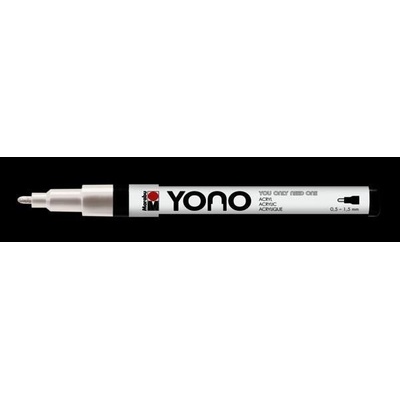 Marabu YONO akrylový popisovač 0,5-1,5 mm - bílý