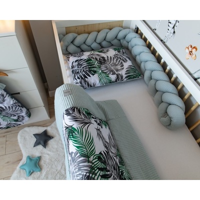 Baby Nellys súprava Vafel Listy 135x100 cm