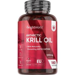 WeightWorld Antarctic Krill Oil 1200 mg [180 Гел капсули]