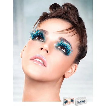 Image 1 of Мигли от черни пера на сини точки