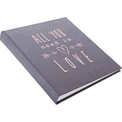 W ALL YOU NEED IS LOVE fotoalbum svatební klasické na fotorůžky BB-P60 30x31