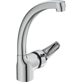 Vidima Смесител за кухня с лят чучур SevaS, BC395AA, Vidima, месинг, хром, 27.5х18.2см (BC395AA)