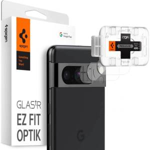 Spigen Протектор за Камерата на Google Pixel 9 Pro Fold, Spigen EZ Fit Cam Glas. tR 2бр. , Прозрачен (AGL08269)