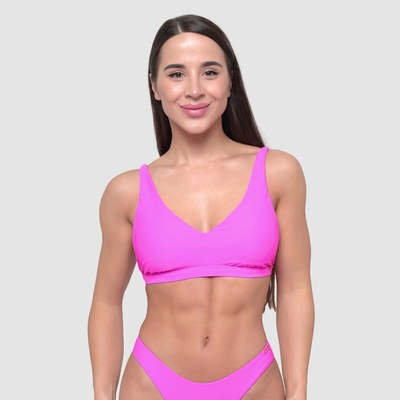 GymBeam Športový vrchný diel plaviek Pink