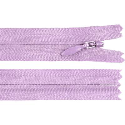 Prima-obchod Spirálový zip skrytý YKK No 4 délka 60 cm, barva 068 fialová lila