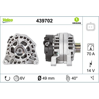 generátor VALEO 439702