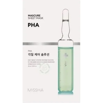 Image 1 of MISSHA PHA Sheet Mask - Текстилна маска за лице с PHA 28мл