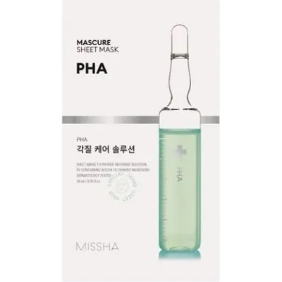 MISSHA PHA Sheet Mask - Текстилна маска за лице с PHA 28мл