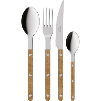 Sabre Paris sada příborů Bistrot Brillant Teak 4 ks