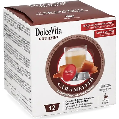 Dolce Vita | Caramelito - Карамелен капучино - 12 капсули за Lavazza A Modo Mio