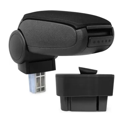 Pro. tec Opel CORSA D подлакътник, черен, текстилен калъф