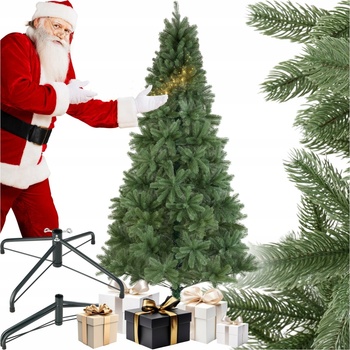 Umelý vianočný stromček TecTake 221 - 250 cm