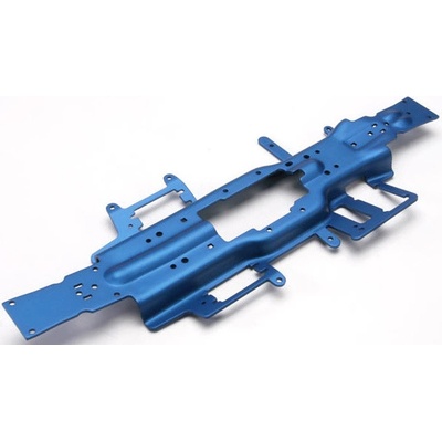 Traxxas šasi hliníkové 3 mm modré Revo 3.3