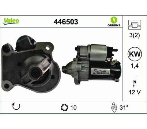 Štartér VALEO 446503