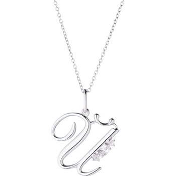 Silenti Jewelry Сребърно колие "Й