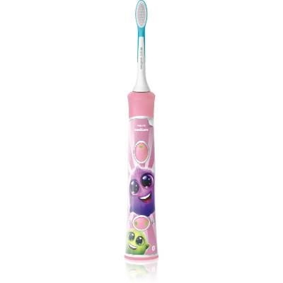 Philips Sonicare For Kids HX6352/42 sonická elektrická zubná kefka pre deti prepojená s pripojením Bluetooth Pink 1 ks