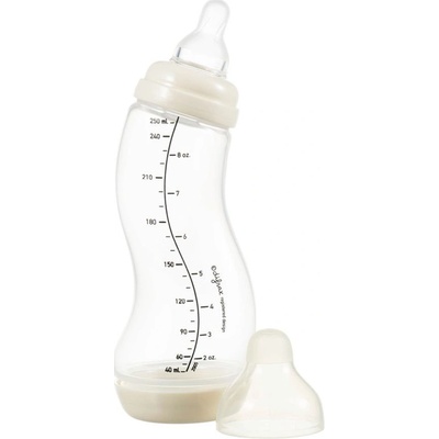 Difrax kojenecká S lahvička antikolik krémová 250ml