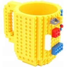 Lego Nefris Hrnček 350ml + sada kociek žltý