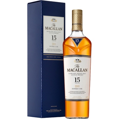 Macallan Double Cask 15y 40% 0,7 l (čistá fľaša)