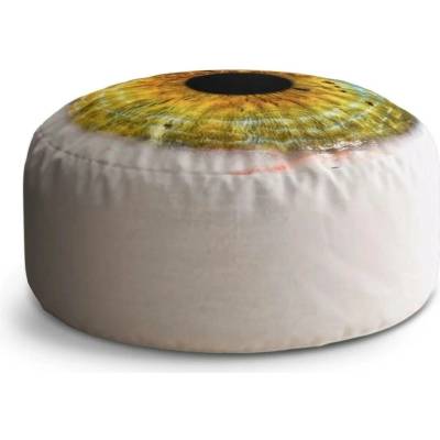 Sablio Taburet Circle Oko: 38x48 cm