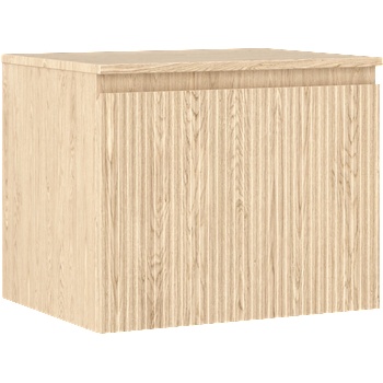 Mexen Rivel шкаф за баня под мивка 60 см с плот, 1 чекмедже, набраздено, дъб - 91A20-06047-1-BFC81 (91A20-06047-1-BFC81)