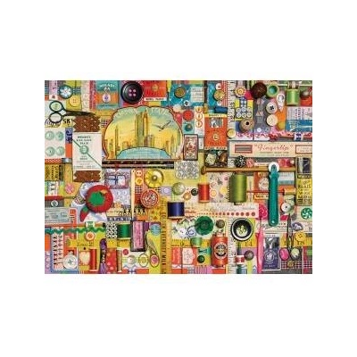 Cobble Hill Puzzle 1000 Sewing Accessories G3