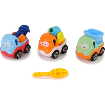 Mamido Súprava 3 áut na odskrutkovanie autíčok Stavebný skrutkovač