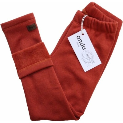 Andamoda Warmkeeper legíny s počesem
