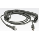 Zebra CBA-U21-S07ZBR DS81xx/DS9208, USB pro čtečky čárového kódu, 1,8m